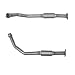 Ssangyong Musso 2.9L May/1995>Mar/1999 Exhaust Front Pipe