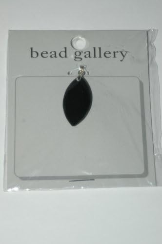 Bead Gallery Black Cubic Zirconia Marquise 28mm x 14mm 89878