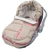 Keep your little bundle of joy bundled tight in this soft, cozy liner for car seats, strollers, joggers or bike trailers. Featuring a durable, water resistant outer shell and adjustable hood, it's specially designed for warmth and protection during the wi