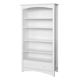 Davinci Roxanne Bookcase, White