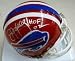Jim Kelly Autographed Buffalo Bills Mini Football Helmet with 