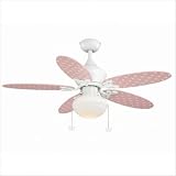 44 Alice Ceiling Fan in White