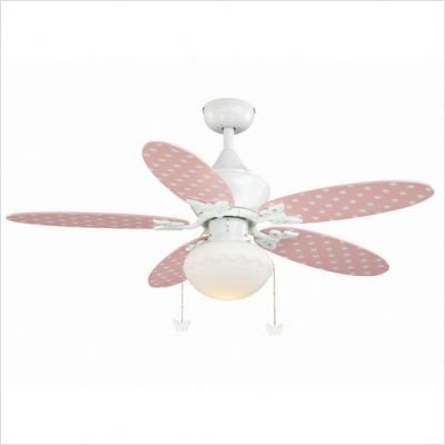 44 Alice Ceiling Fan in White