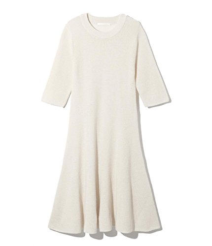 (ピーチ・ジョン)PEACH JOHN 洗えるウールハーフスリーブフレアワンピ