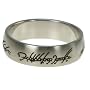 316L Stainless Steel Ring Width: 6mm