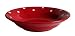 Waechtersbach Soup Plates, Set of 4, White Polka Dots on Cherry
