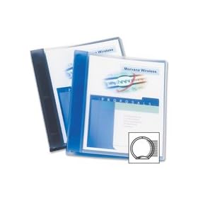 Avery 17676 - Flexible Round Ring Presentation Binder, 1 Capacity, Gray-AVE17676