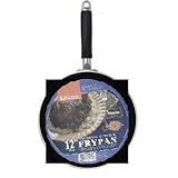KittAmor 12 Inch Heavy Aluminum Non-Stick Fry Pan