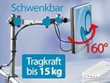 General Office LCD- & TFT-Monitorarm für 48-58 cm (19-23") Diagonale