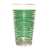 Fiesta Shamrock Stripe 16-ounce Glass Cooler