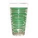 Fiesta Shamrock Stripe 16-ounce Glass Cooler