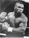 Black & White Boxing Photo - Mike Tyson