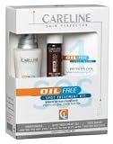 Careline Oil Free Acne Treament Kit, Step 1 Face Wash, Step 2 Toner, Step 3 Moisturizer, & Spot Treatment