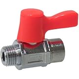 小型ボールバルブ（外・内ネジ型） PT1/4×PF1/4（内）