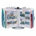 High-Capacity Rotary Display System, 50 color tabs inserts, 50 panels/100 sheets (DBL5655CA)