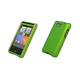 Premium Neon Green Rubberized Hard Cover Crystal Case for HTC Aria [Accesso ....
