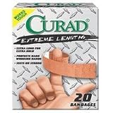 Extreme Length Bandages, 3/4 x 4-3/4, 20/Box