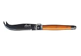 Laguiole Set of Two Cheese Knives, Tangerine