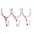 Triple Horseshoe Brass Hook