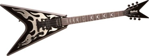 MusicalInstruments: Washburn Dime V Pro Signature Series Electric Guitar, Carmel Burst*