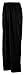 Augusta Sportswear Brushed Tricot Tearaway Pant, BLACK, Small
