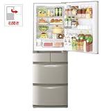 【エコポイント対象商品】日立 465L 5ドア ノンフロン冷蔵庫(ソフトブラウン)フロストリサイクル冷却 ビッグ&スリム60 R-S47ZM-T