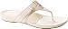 Easy Spirit Women's Geordie 3 Thong Sandal,Ivory Synthetic,8 W US