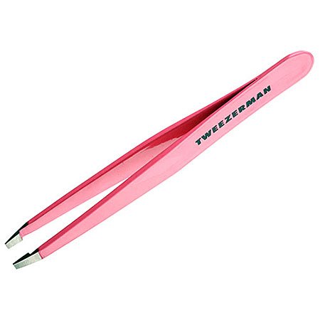 Tweezerman Slant Tweezers - Colors Pink
