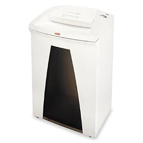 HSM OF AMERICA, LLC SECURIO B34C Office Crosscut Shredder, White/Black