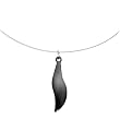 Hemalyke Blade Drop Choker Necklace