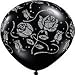 Qualatex 11 Round Onyx Black Balloon (Multi-Pack 25)