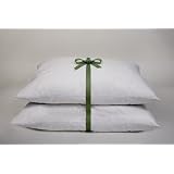 Full Fill White Goose Down Standard Pillow by