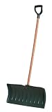 Erapro P-3 26-Inch Poly Blade Snow Shovel/Pusher With 42-Inch Stained Hardwood Shaft