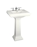 Kohler K-2238-4 Memoirs Pedestal Lavatory With 4 Centers