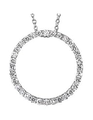 Diamond Pendant Platinum 1/2 Ct Tw;P;Diamond Pendant