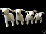 Dog Mannequin Dog Model Canvas white wholesale lot