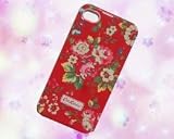 Kitson(���åȥ���) iPhone4 ��4S�������� Spray Flowers Red