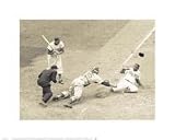 Jackie Robinson Stealing Home, May 18, 1 - Artist: Bettmann-Corbis - Art Print Poster Size: 20.00 by 16.00 inches