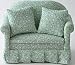 Dollhouse Miniature Olivia Love Seat