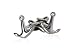 Memorable Boat Anchor Cufflinks in Satin Silver Finish Sea Lovers with Presentation Box