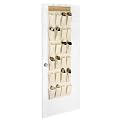 Whitmor Over-the-Door Shoe Organizer Brown