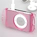 Clip-On Crystal Case w/ Headset Wrap for Apple 2nd Generation Shuffle, Pink
