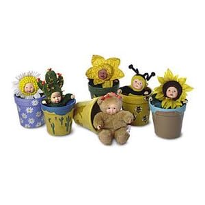 Anne Geddes Flower Pot Babies Assorted by Anne Geddes