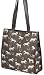 Horses and Horseshoes Brown Tote