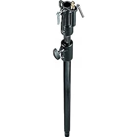 Manfrotto 142SHB Aluminum Short Stand Extends from 29.5-Inch to 43-Inch (Black)
