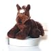 Plush Chestnut Brown Horse Mini Flopsie 8"
