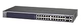NETGEAR FSM7226RS ルーティング搭載24ポートL2 10/100インテリジェントスイッチ FSM7226RS-100AJSの画像