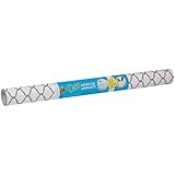 Duck Brand 284136 Deco Adhesive Laminate, 20-Inch x 12-Feet, Taupe Quatrefoil