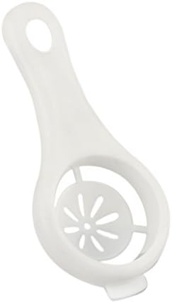 Topunion 2pcs Egg Yolk White Separator Holder Increased Thickening Automatic Egg Yolk Separator Egg Mask Maker