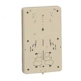 未来工業 積算電力計・計器箱取付板 1個用 ベージュ BP-3J